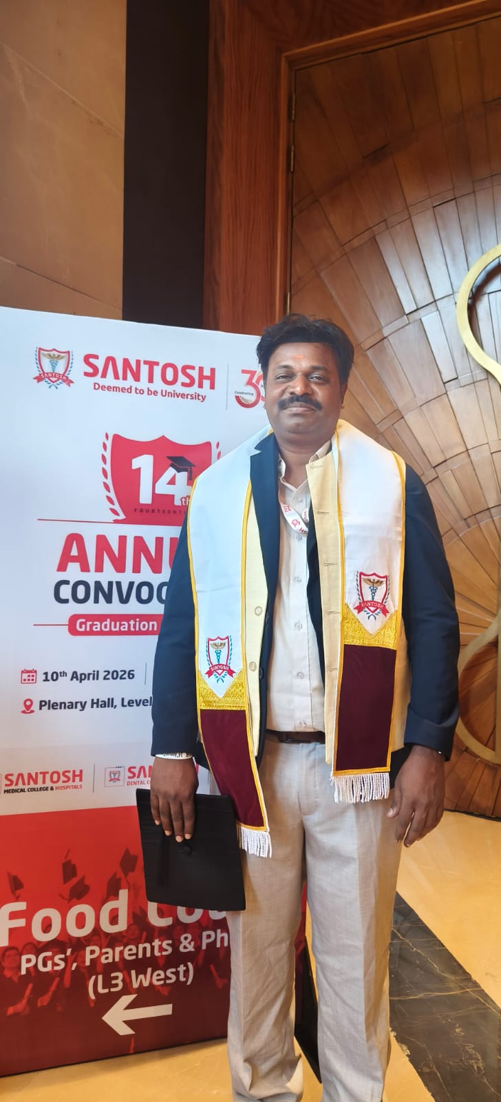 Our principal got awarded PhD OT