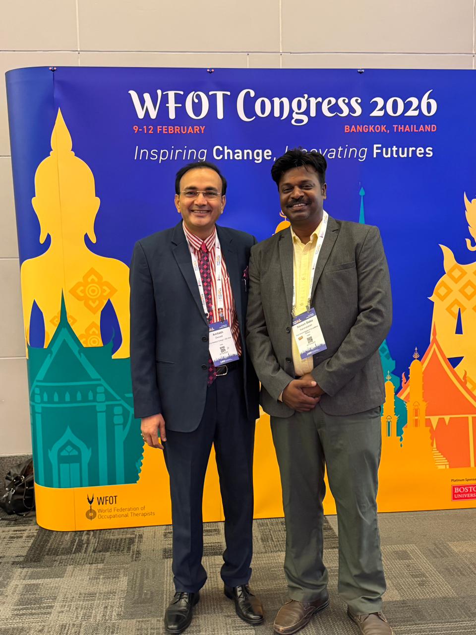 WFOT 2026 Bangkok Conference attended by our principal