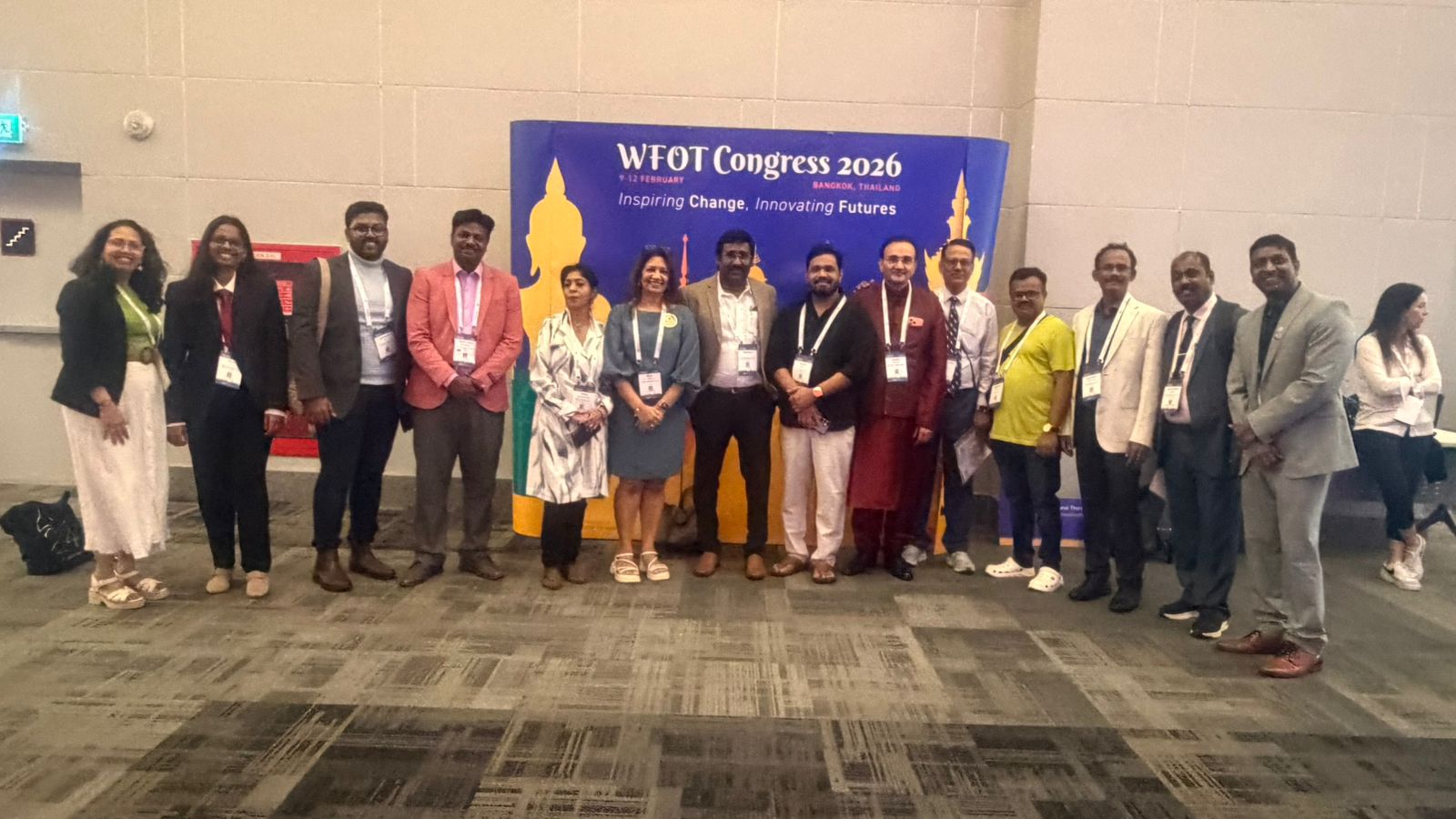 WFOT 2026 Bangkok Conference attended by our principal