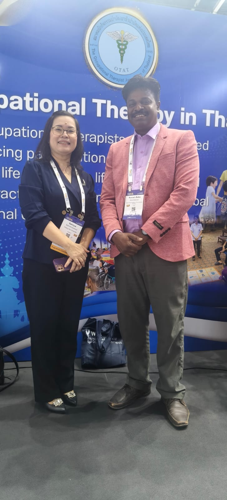 WFOT 2026 Bangkok Conference attended by our principal